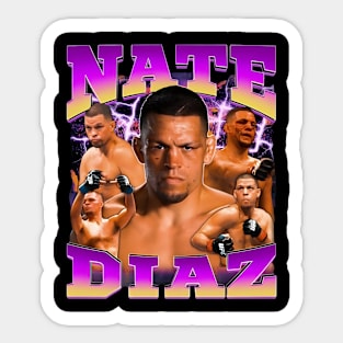 Nate Diaz Champions Sticker